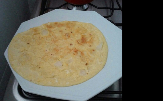 Pão de queijo de frigideira