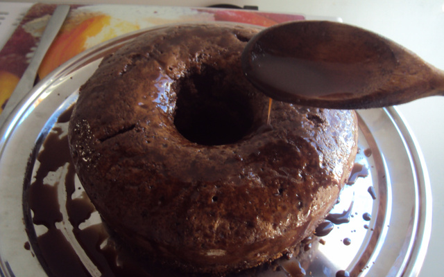 Cobertura de chocolate sem leite condensado