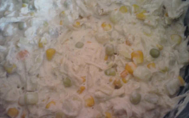 Galinha picante cremosa