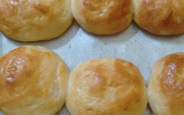 Pão de batata caseiro