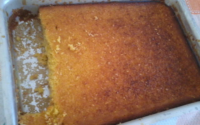 Bolo de Milho cremoso e espetacular