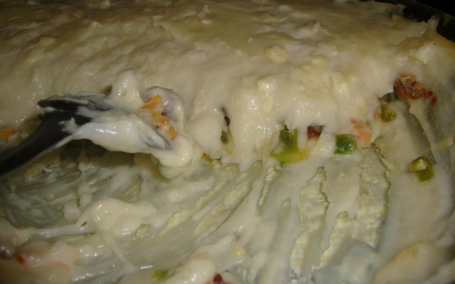 Escondidinho de aipim