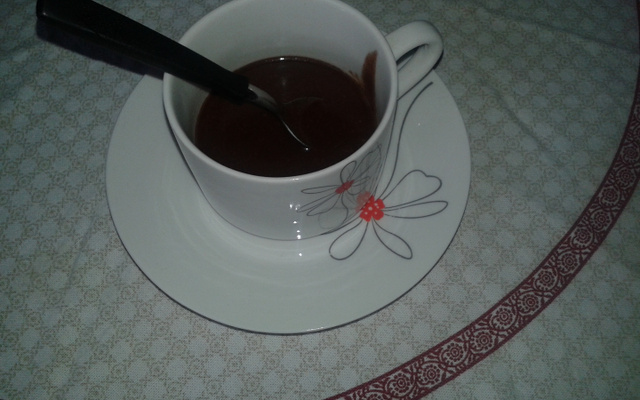 Chocolate quente simples