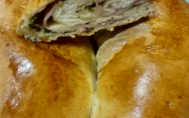 Pão de liquidificador recheado