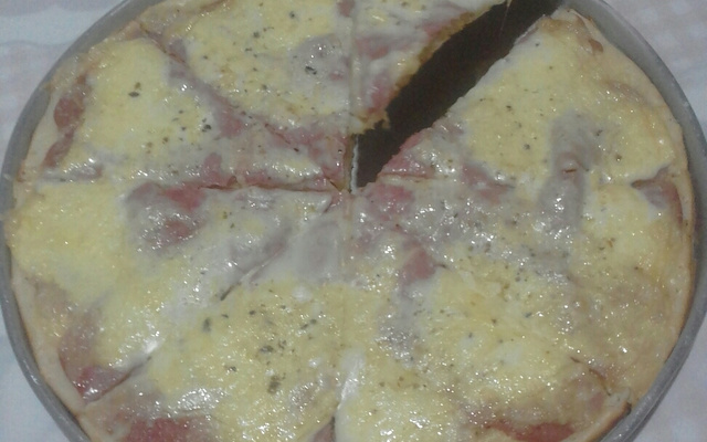 Massa de pizza de liquidificador