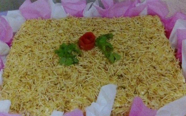 Bolo de aniversário salgado