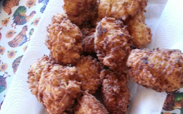 Bolinho de arroz sequinho