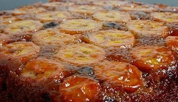 Bolo de banana fofinho