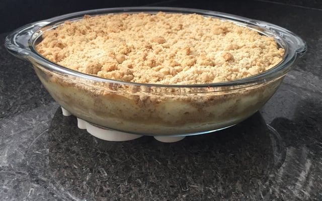 Bolo de banana com leite condensado