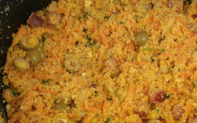 Farofa de Cenoura
