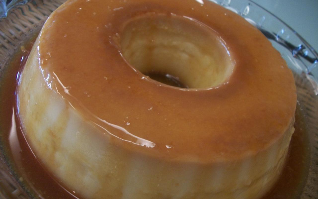 Pudim de milho verde