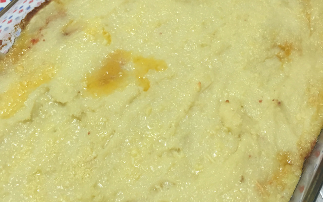 Escondidinho de calabresa