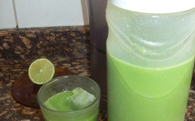 Suco de clorofila