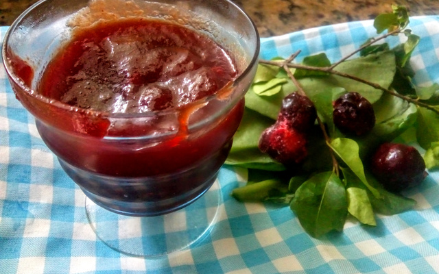 Geleia fácil de acerola