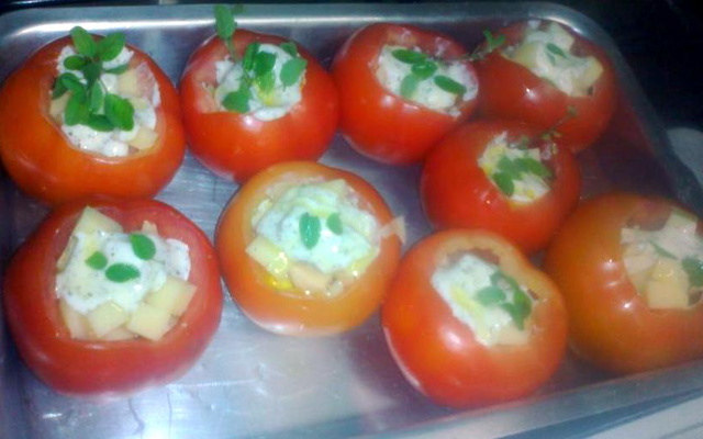 Tomates recheados