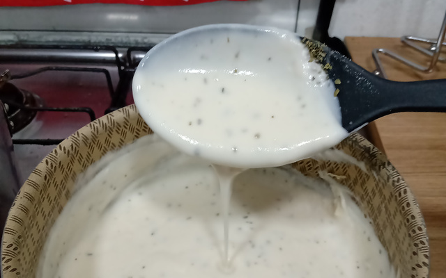 Molho branco sem leite