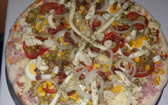 Massa de cerveja para pizza