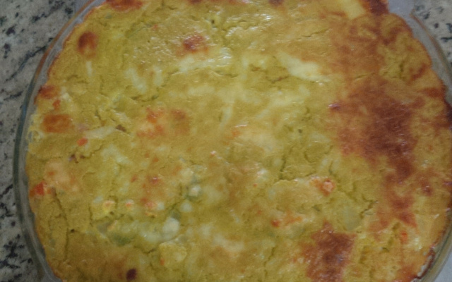 Souflé de legumes do Oduvaldo