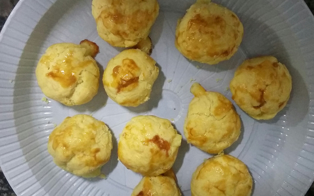 Salgadinho de queijo da Carminha