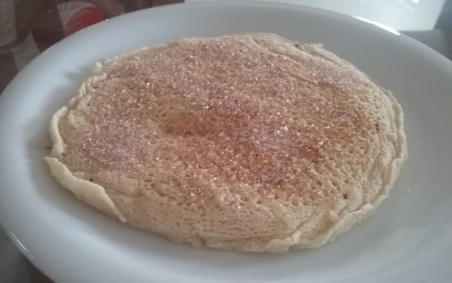 Panqueca americana sem leite e sem ovo