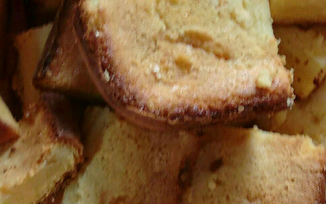 Bolo cremoso de liquidificador