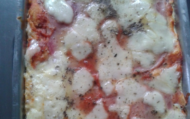 Pizza de pão francês