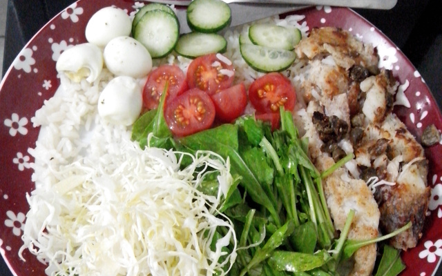 Filé de merluza frito na manteiga