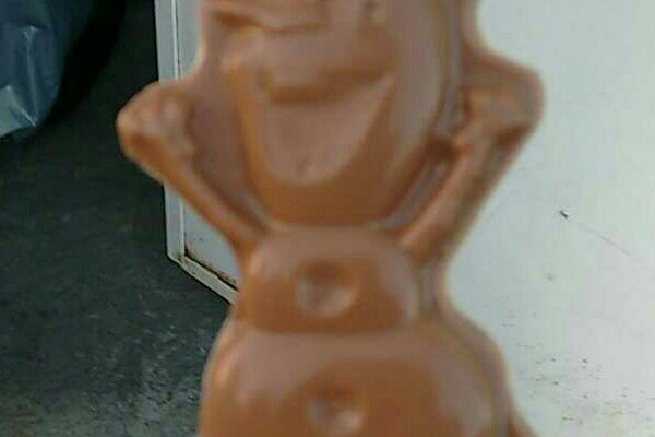 Pirulito de chocolate