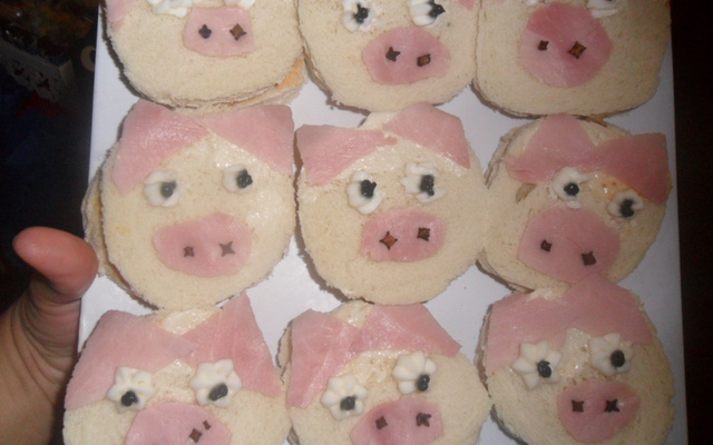 Porquinhos saborosos