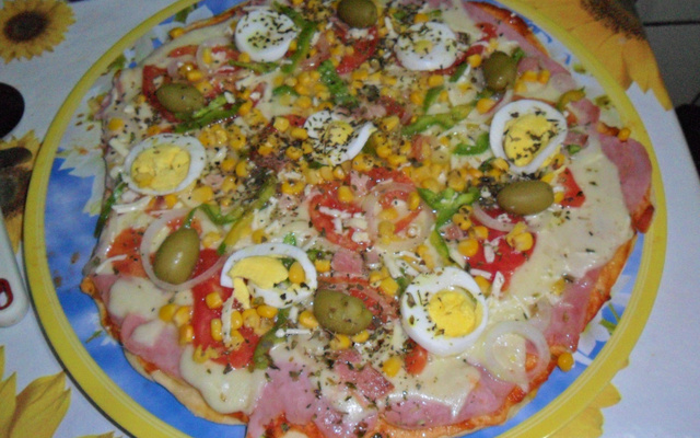 Pizza de frigideira