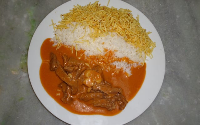 Estrogonofe de filé mignon