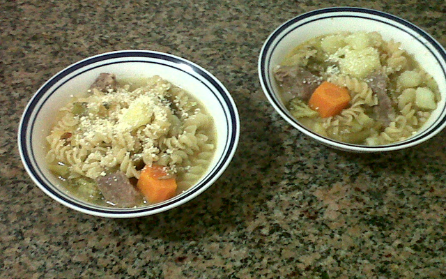Sopa de macarrão