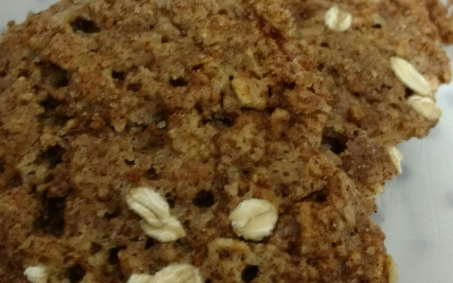 Cookie de aveia com banana