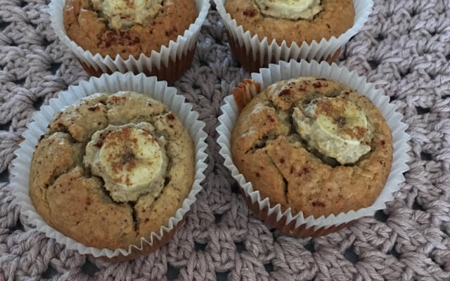 Bolo super fit de banana (sem farinha, sem açúcar e sem leite)