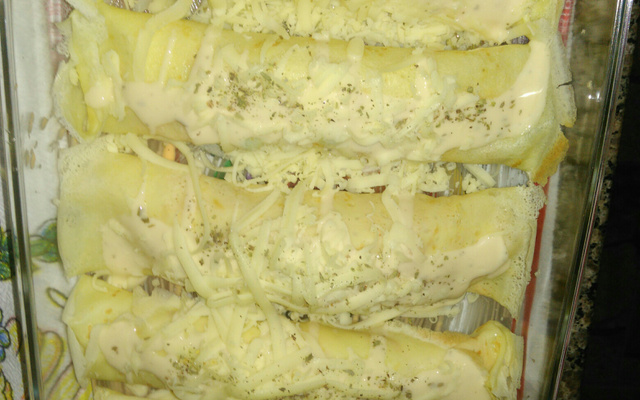 Macarrão com maionese