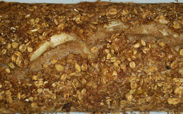 Bolo integral de banana