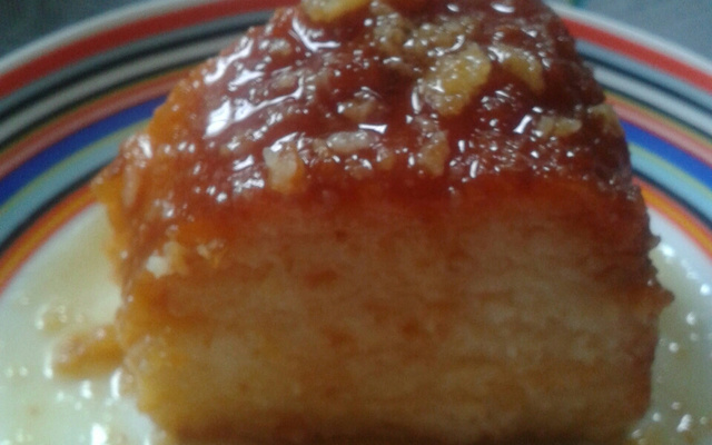 Pudim de milharina (tradicional)