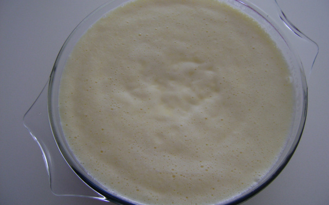 Geladão com cobertura de chocolate