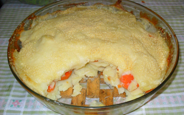 Gratinado de legumes