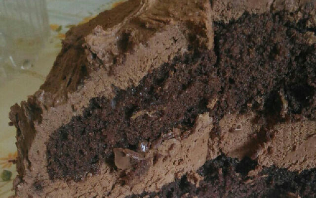 Bolo mousse de chocolate