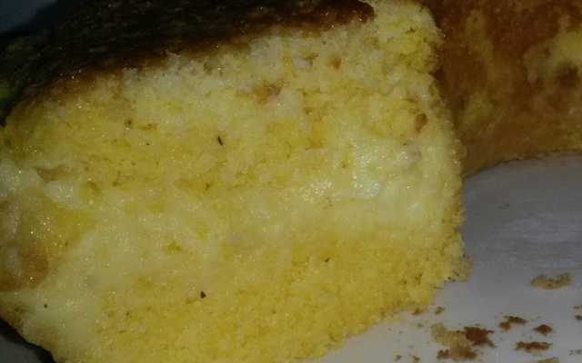 Bolo de milho cremoso