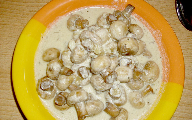 Champignon ao molho de alho