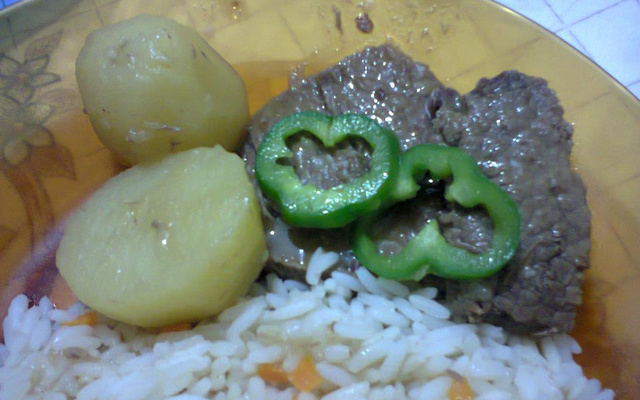 Carne de panela à portuguesa