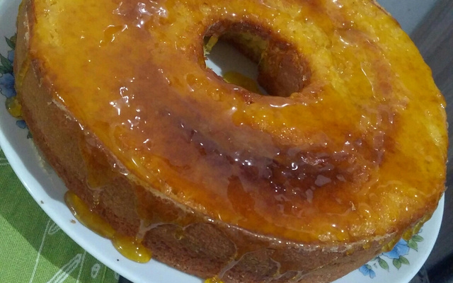 Bolo de laranja simples
