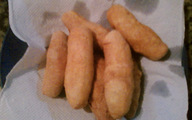 Croquete de sobras de carne