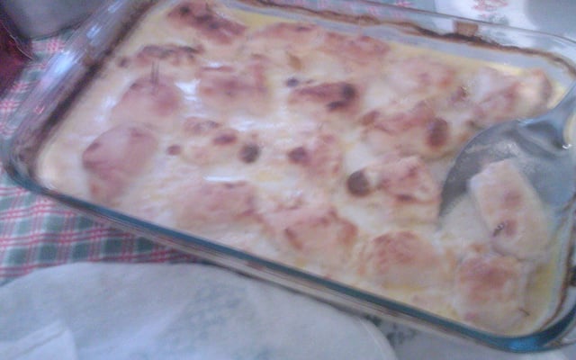 Frango ao molho de iogurte