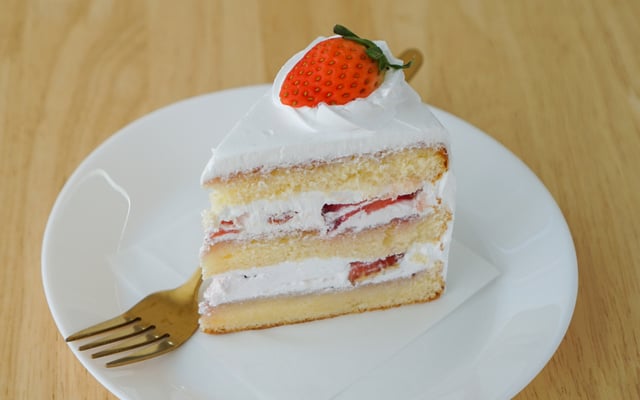 Recheio de morango para bolo