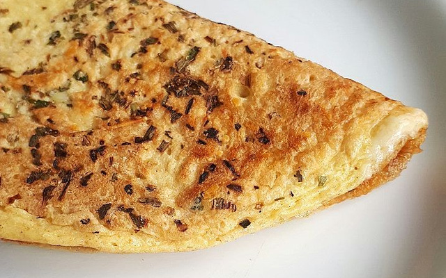 Crepioca fit e low carb ou crepioca de queijo e orégano