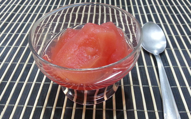 Sobremesa de maçã diet