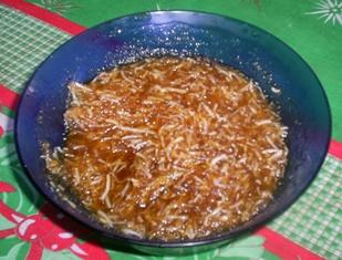 Doce de mamão verde da Carol